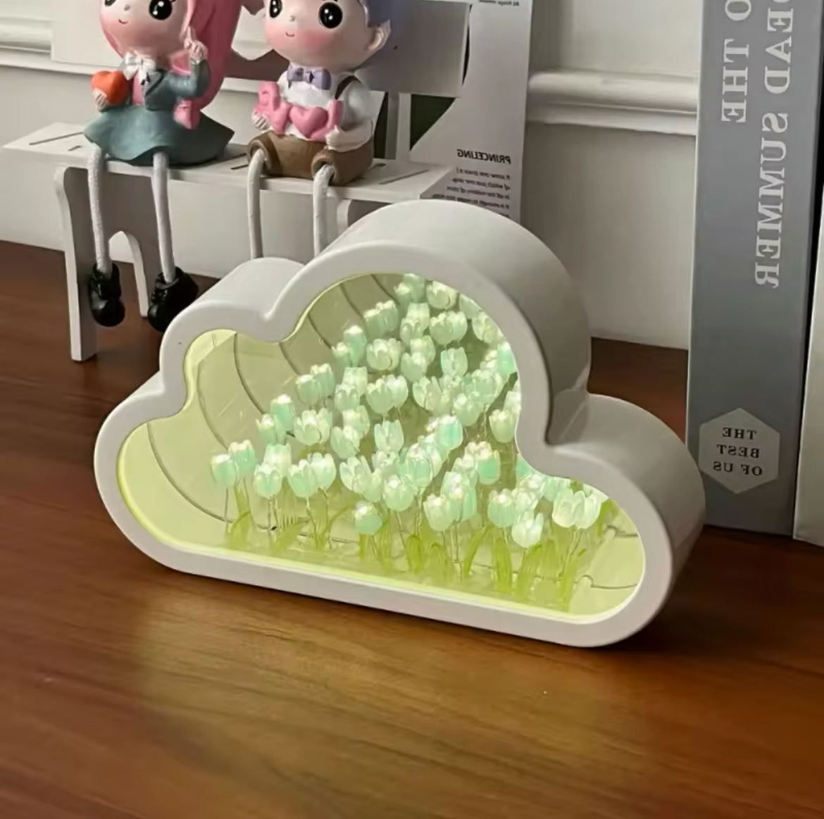 Tulip Flower Cloud Lamp LED Night Light