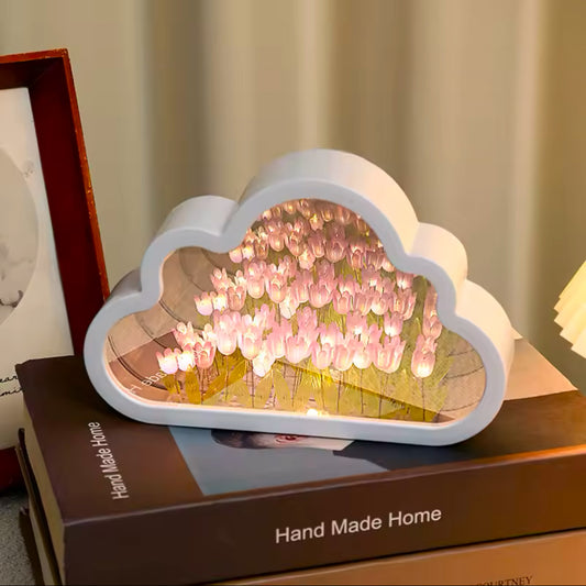 Tulip Flower Cloud Lamp LED Night Light