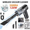 Portable Wireless Car Vacuum Cleaner Wireless Vacuum Cleaner Dual Use for Home and Car 120W